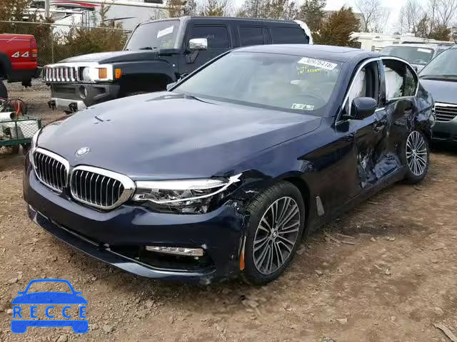 2017 BMW 540 XI WBAJE7C39HG887067 зображення 1