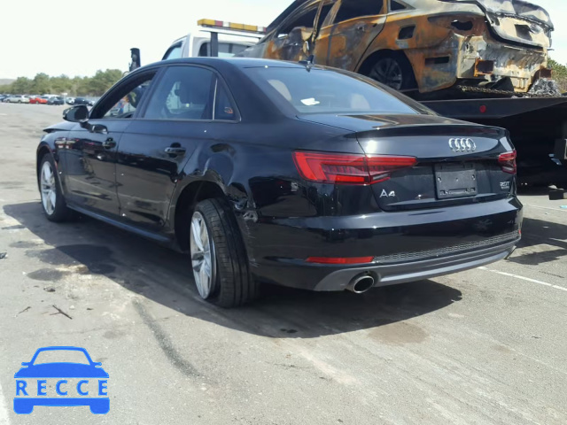 2017 AUDI A4 PREMIUM WAUDNAF46HN052201 image 2