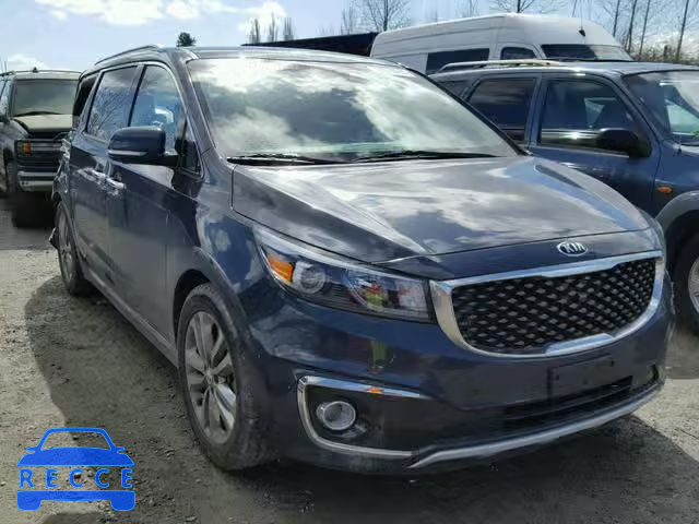 2016 KIA SEDONA SXL KNDME5C15G6169958 зображення 0