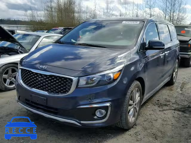 2016 KIA SEDONA SXL KNDME5C15G6169958 image 1