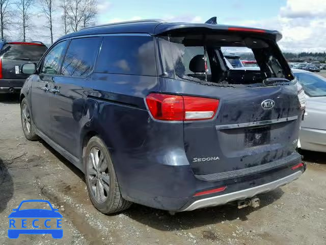 2016 KIA SEDONA SXL KNDME5C15G6169958 Bild 2