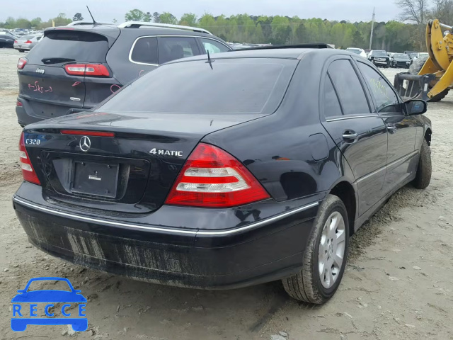 2005 MERCEDES-BENZ C 320 4MAT WDBRF84J25F647820 зображення 3