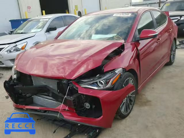 2018 HYUNDAI ELANTRA SP KMHD04LB8JU520071 image 1