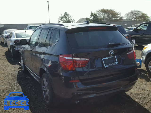 2012 BMW X3 XDRIVE3 5UXWX7C58CL976163 зображення 2