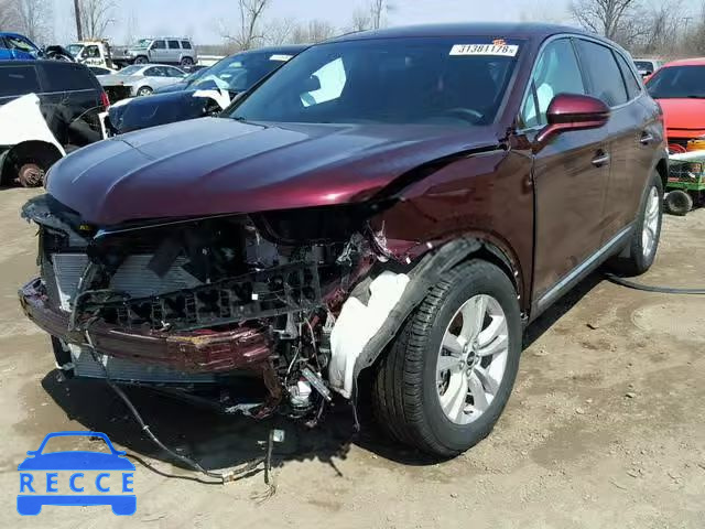 2017 LINCOLN MKX PREMIE 2LMPJ6JR5HBL44624 зображення 1