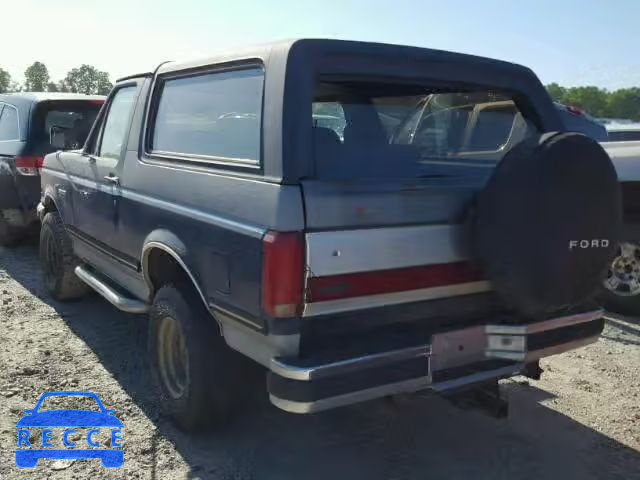 1991 FORD BRONCO U10 1FMEU15HXMLA77893 image 2