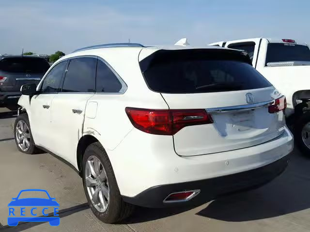 2015 ACURA MDX ADVANC 5FRYD3H89FB001899 image 2