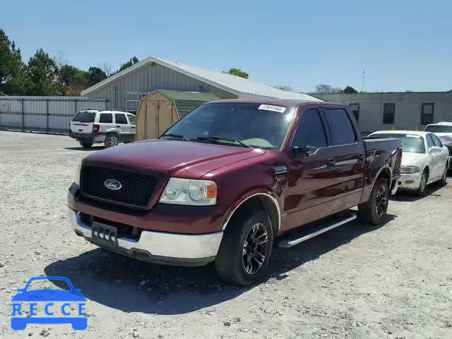 2004 FORD F150 2WD 1FTPW12534KC48135 image 1