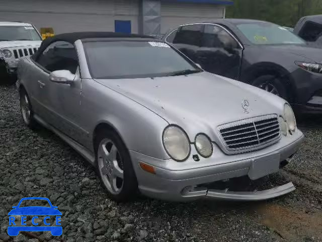 2003 MERCEDES-BENZ CLK 430 WDBLK70G63T144148 зображення 0