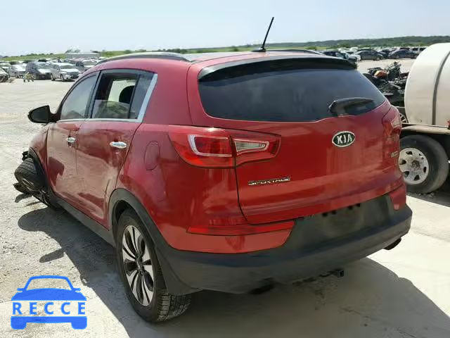 2012 KIA SPORTAGE S KNDPCCA68C7177885 image 2