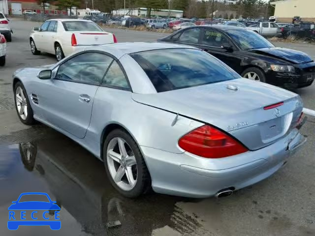 2004 MERCEDES-BENZ SL 500 WDBSK75F94F066606 image 2