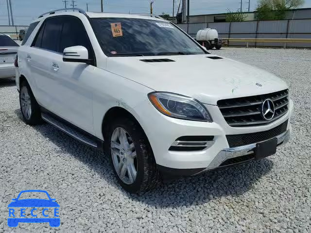 2014 MERCEDES-BENZ ML 350 BLU 4JGDA2EB8EA292885 image 0