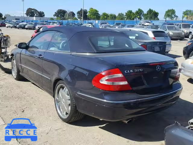 2005 MERCEDES-BENZ CLK 320 WDBTK65G05T043824 image 2