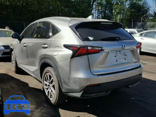 2016 LEXUS NX 300H JTJBJRBZ4G2043158 image 2