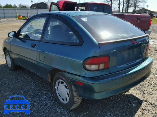 1996 FORD ASPIRE KNJLT05H7T6194818 зображення 2