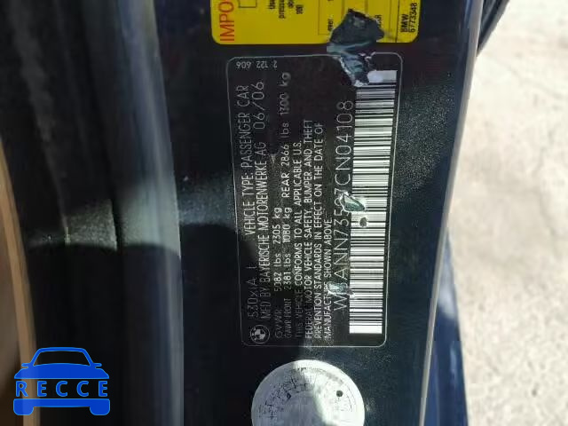 2007 BMW 530 XIT WBANN73507CN04108 image 9