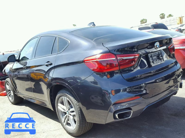 2015 BMW X6 XDRIVE3 5UXKU2C5XF0F96356 image 2