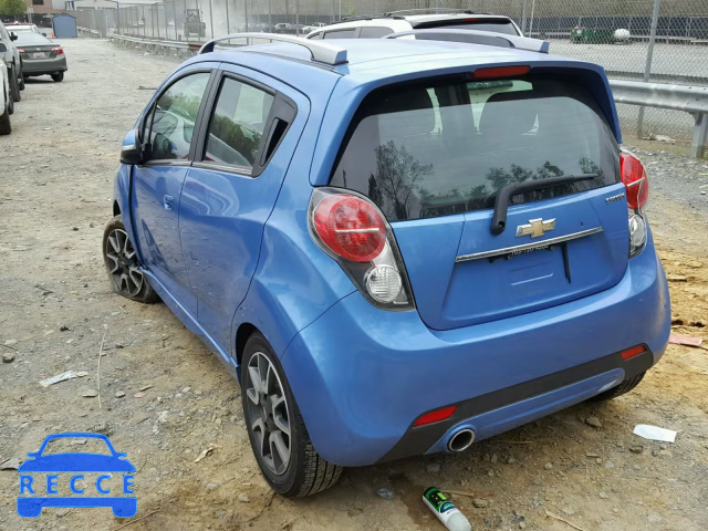 2015 CHEVROLET SPARK 2LT KL8CF6S97FC728408 image 2