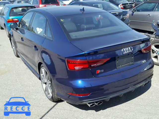 2017 AUDI S3 PREMIUM WAUB1GFF1H1062438 image 2