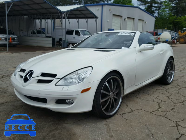 2007 MERCEDES-BENZ SLK 350 WDBWK56F27F138383 зображення 1