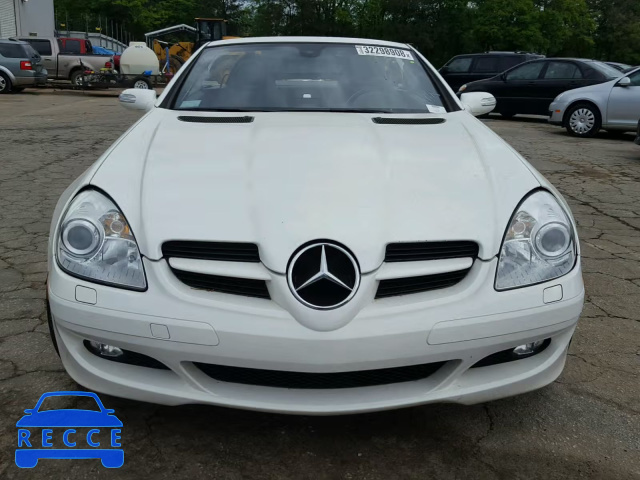 2007 MERCEDES-BENZ SLK 350 WDBWK56F27F138383 зображення 8