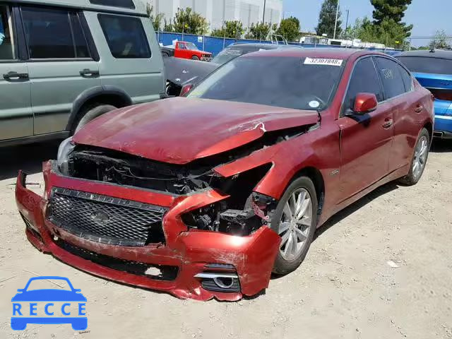 2015 INFINITI Q50 HYBRID JN1AV7AR7FM850515 image 1