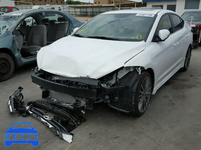 2018 HYUNDAI ELANTRA SP KMHD04LB9JU487419 image 1
