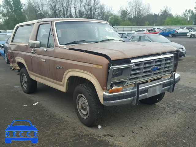 1986 FORD BRONCO U10 1FMDU15N7GLA16670 image 0