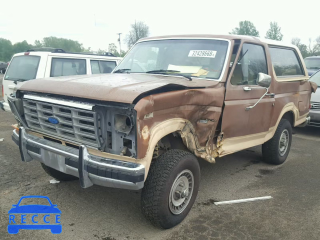 1986 FORD BRONCO U10 1FMDU15N7GLA16670 image 1