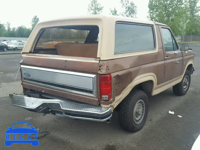 1986 FORD BRONCO U10 1FMDU15N7GLA16670 image 3