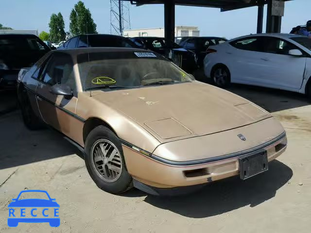 1987 PONTIAC FIERO 1G2PE11R9HP227441 image 0