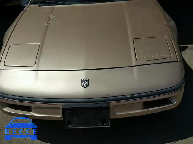 1987 PONTIAC FIERO 1G2PE11R9HP227441 image 5