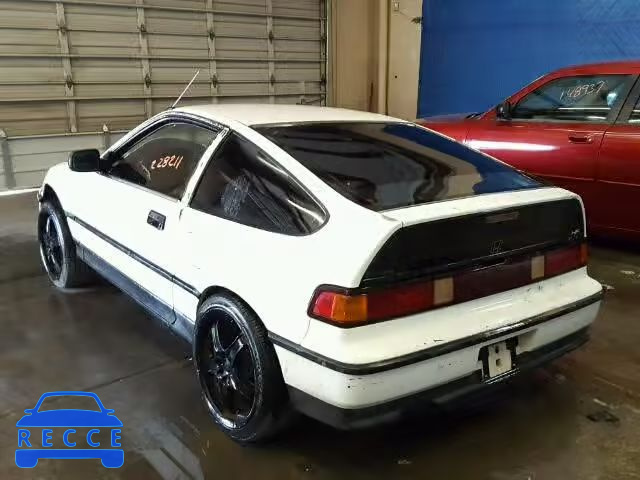 1991 HONDA CIVIC CRX JHMED8368MS019641 зображення 2