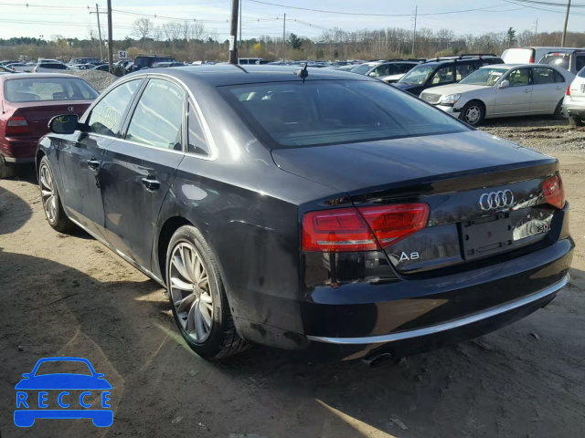 2013 AUDI A8 QUATTRO WAUAGAFD1DN003270 image 2