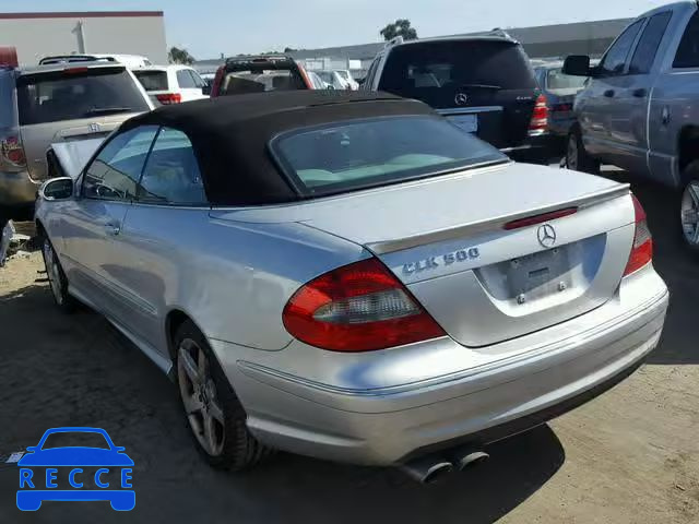 2006 MERCEDES-BENZ CLK 500 WDBTK75F86T072938 зображення 2