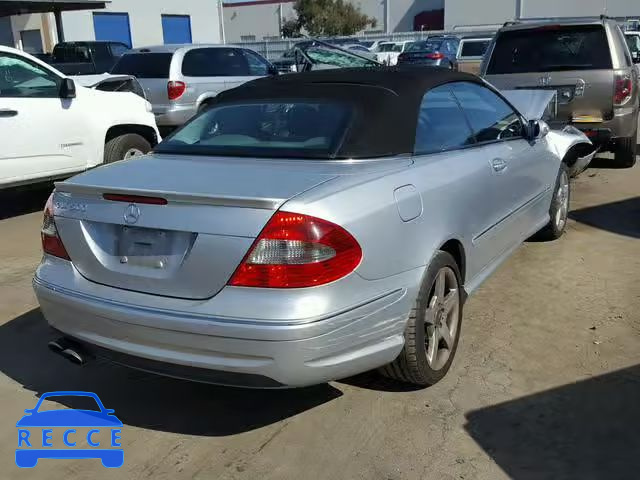 2006 MERCEDES-BENZ CLK 500 WDBTK75F86T072938 зображення 3