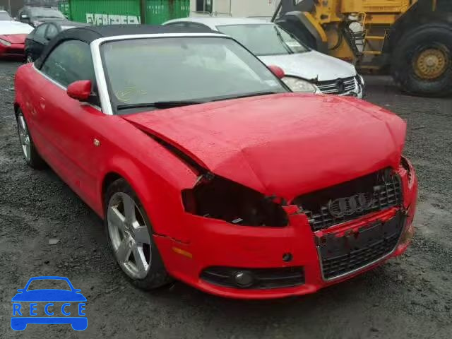 2008 AUDI A4 S-LINE WAUEH48H68K009380 image 0