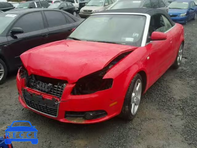 2008 AUDI A4 S-LINE WAUEH48H68K009380 image 1