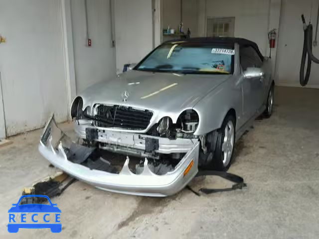 2002 MERCEDES-BENZ CLK 430 WDBLK70G12T104851 image 1