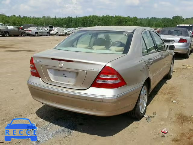 2003 MERCEDES-BENZ C 320 4MAT WDBRF84J23F391837 зображення 3