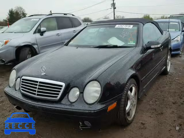 2003 MERCEDES-BENZ CLK 430 WDBLK70GX3T139602 зображення 1