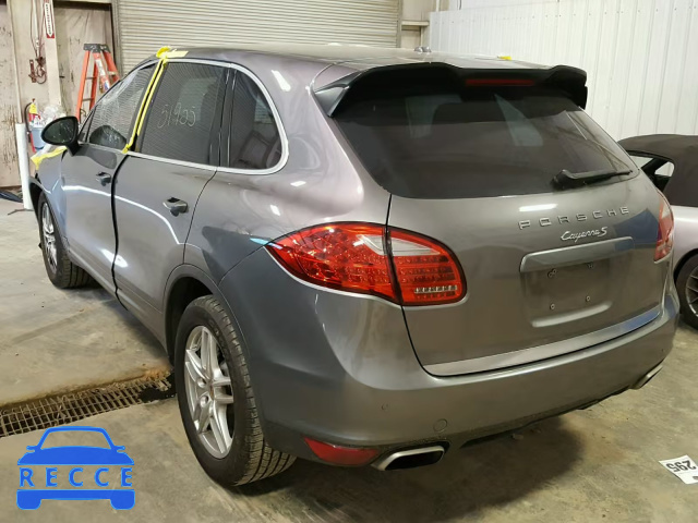 2014 PORSCHE CAYENNE S WP1AB2A21ELA55376 зображення 2