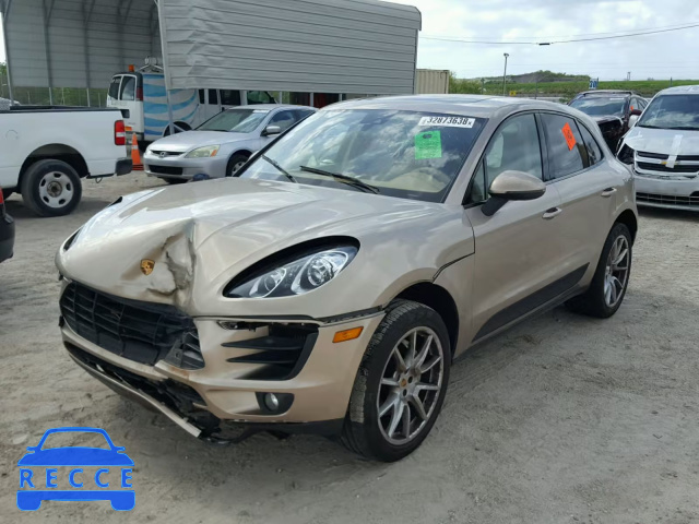 2017 PORSCHE MACAN S WP1AB2A59HLB10543 зображення 1