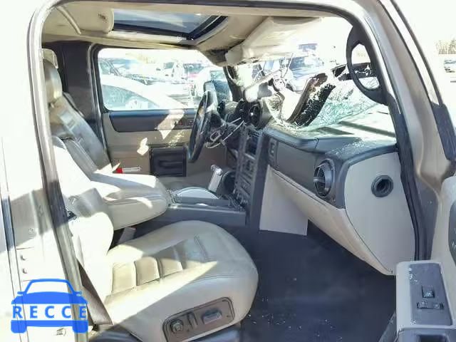 2005 HUMMER H2 SUT 5GRGN22U55H127796 image 4