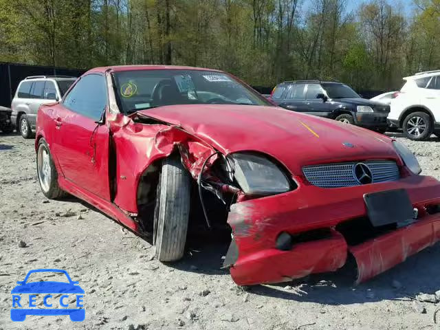 2001 MERCEDES-BENZ SLK 320 WDBKK65F61F215723 image 0