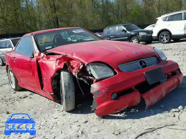 2001 MERCEDES-BENZ SLK 320 WDBKK65F61F215723 зображення 8