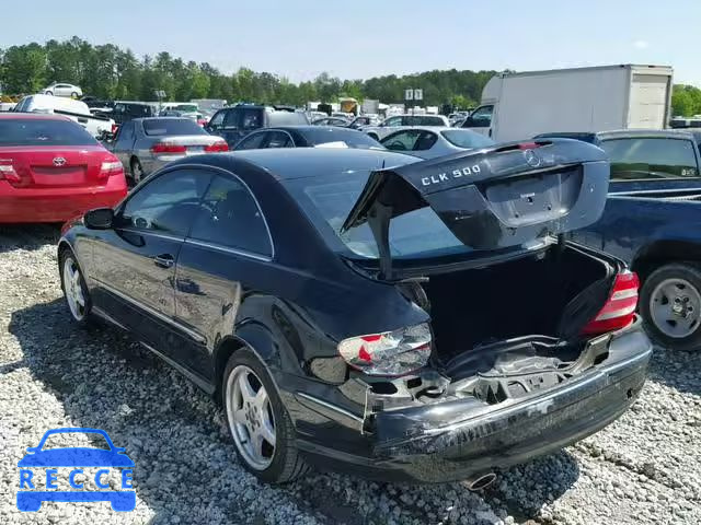 2003 MERCEDES-BENZ CLK 500 WDBTJ75J63F055539 image 2