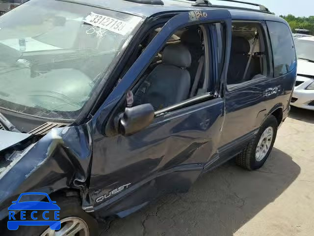 1996 NISSAN QUEST XE 4N2DN11W1TD828290 зображення 9