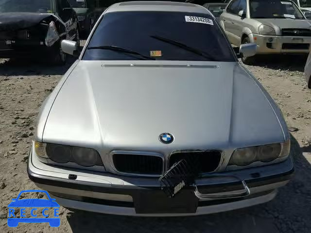 2001 BMW 740 I AUTO WBAGG83411DN89204 Bild 8