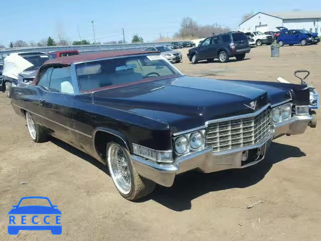 1969 CADILLAC DEVILLE 6968367FWD2314 image 0